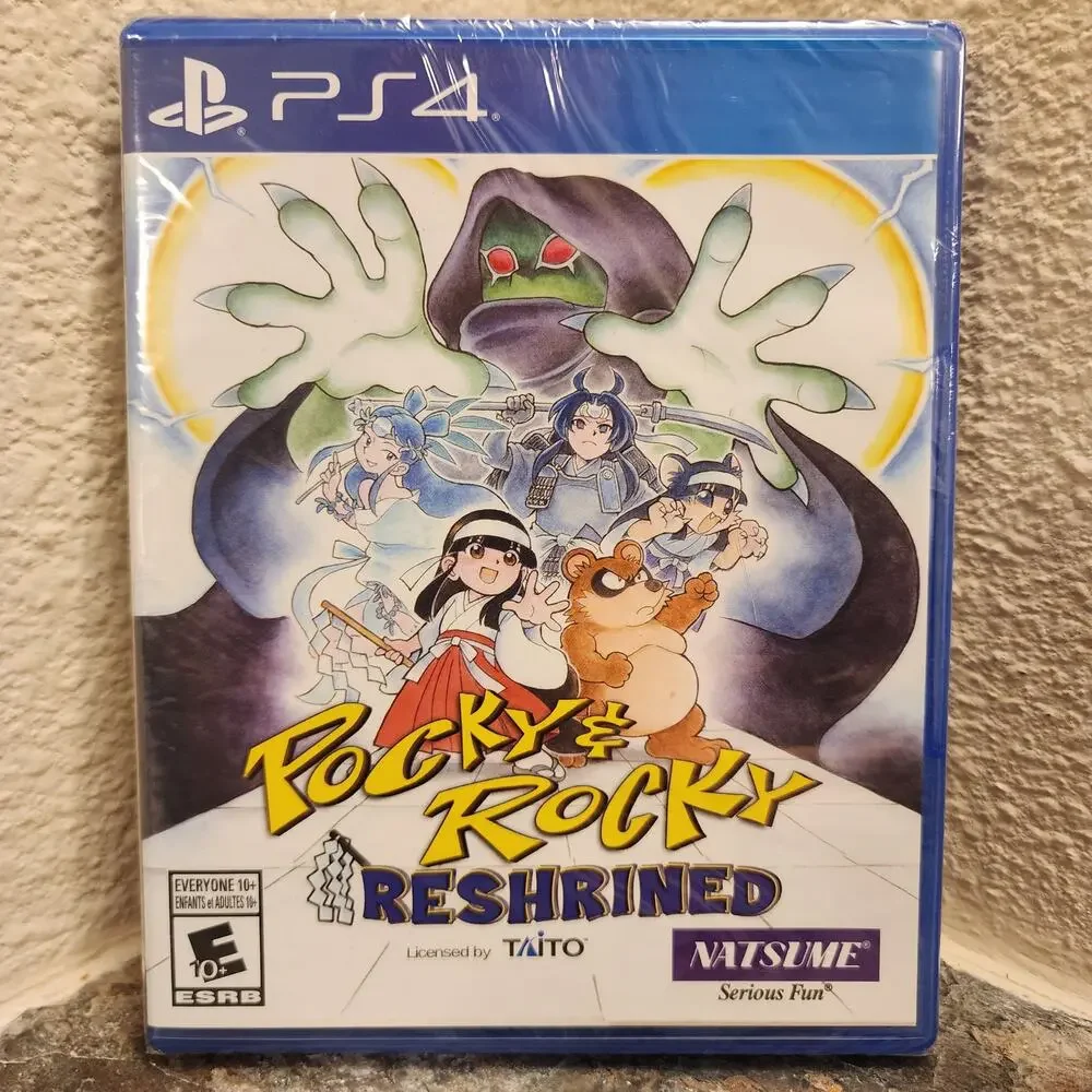 Game - Pocky & Rocky Reshrined [w/ Promo Stickers] (NEW) - PS4